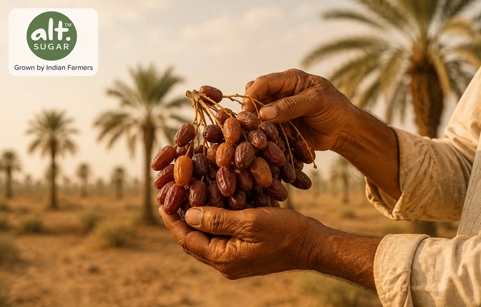 Date sugar farmers in Rajasthan and Gujarat — AltSugar™ India sourcing