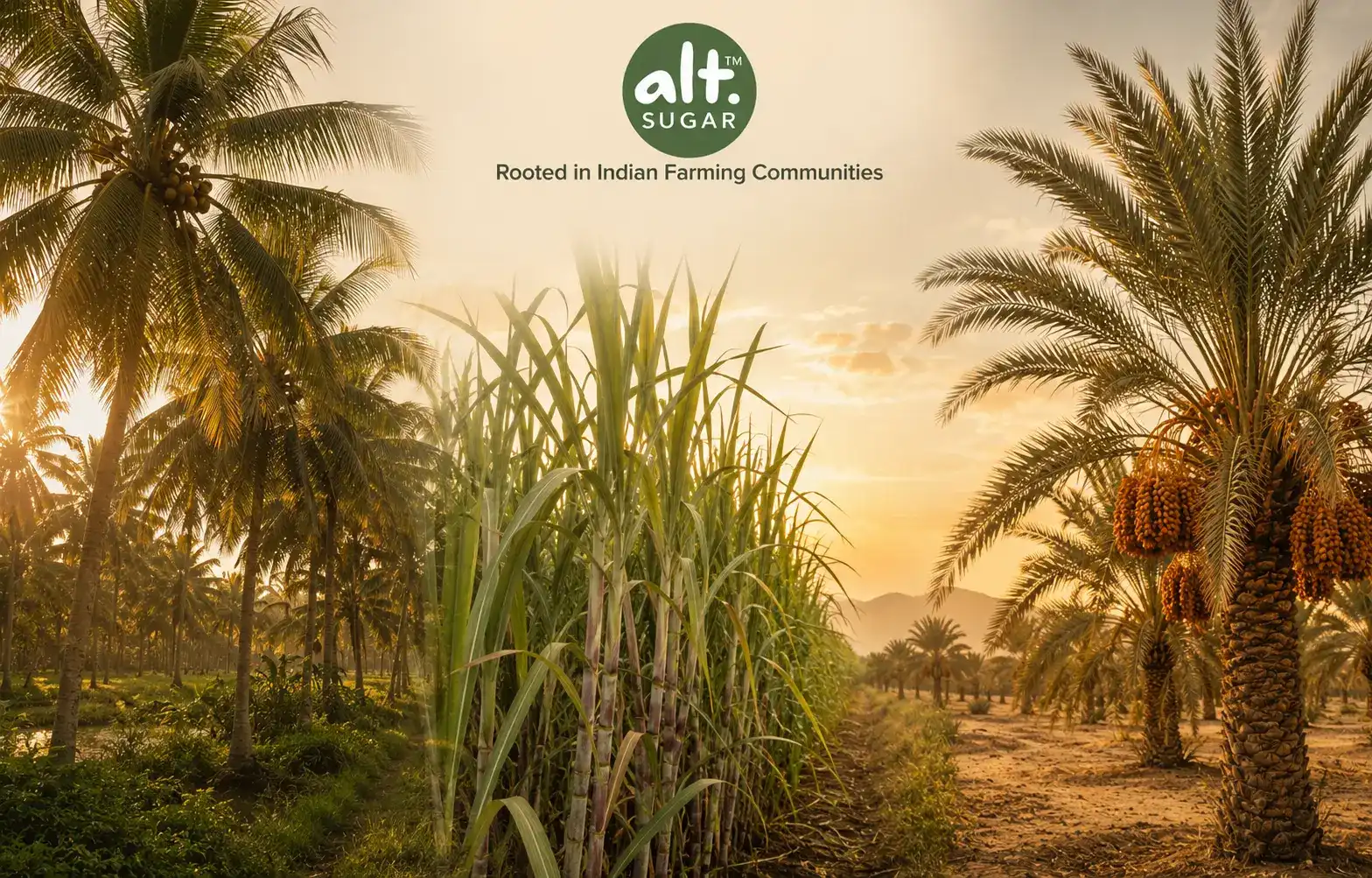 Indian farming communities — coconut sugar jaggery date sugar natural sweeteners | AltSugar™