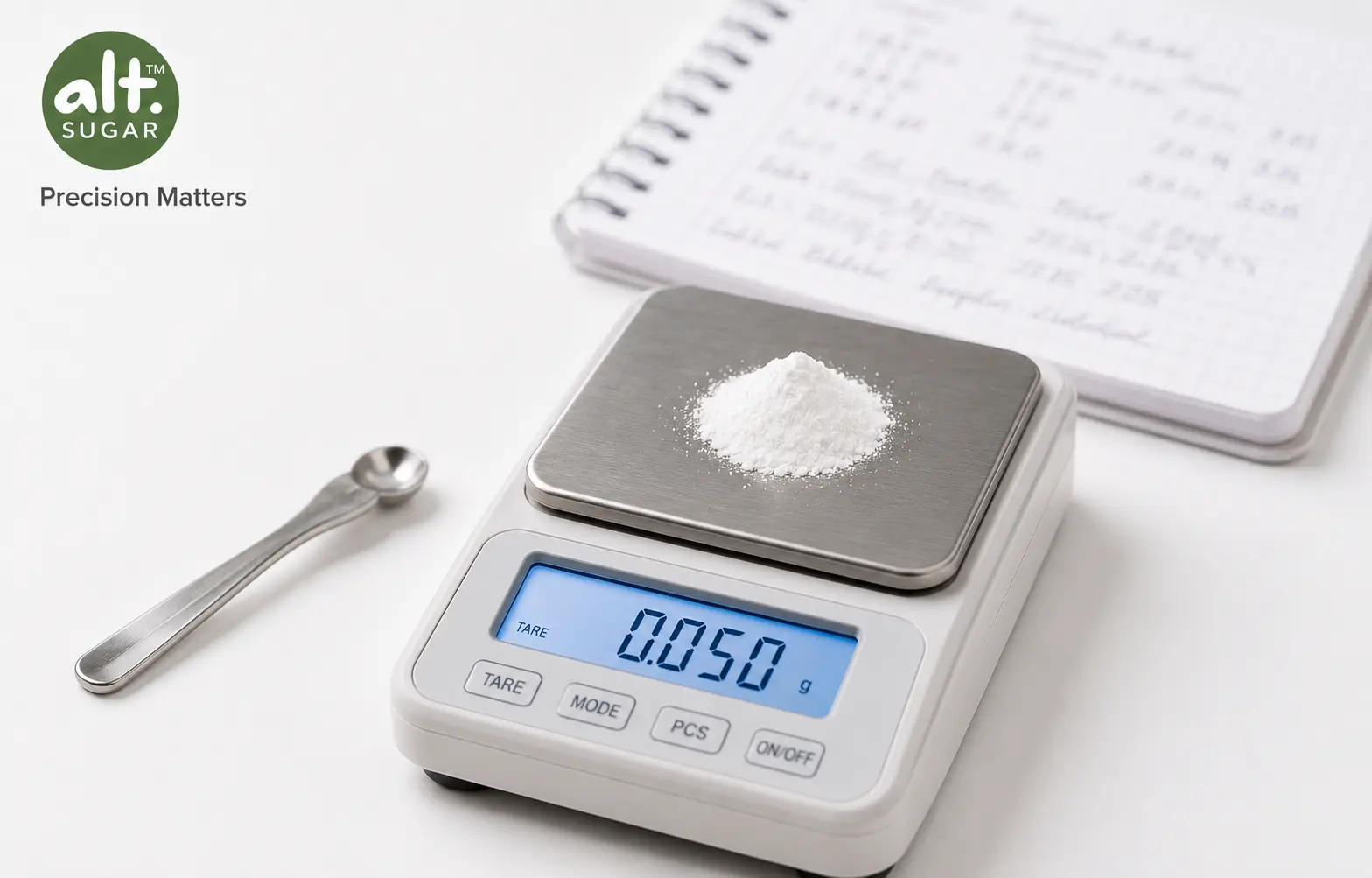 Monk fruit Mogroside-V precision grading — MV-5% MV-15% MV-25% MV-50% | AltSugar™
