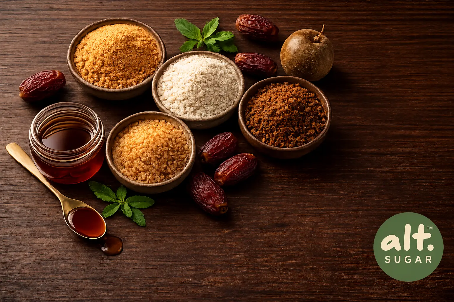 Natural sweetener trends 2026 — date sugar and monk fruit for food brands | AltSugar™